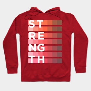 RED > STRENGTH Hoodie